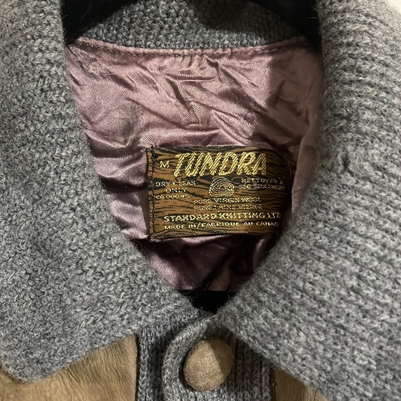 Tundra Wool and Leather Cardigan - Picture 2 of 11